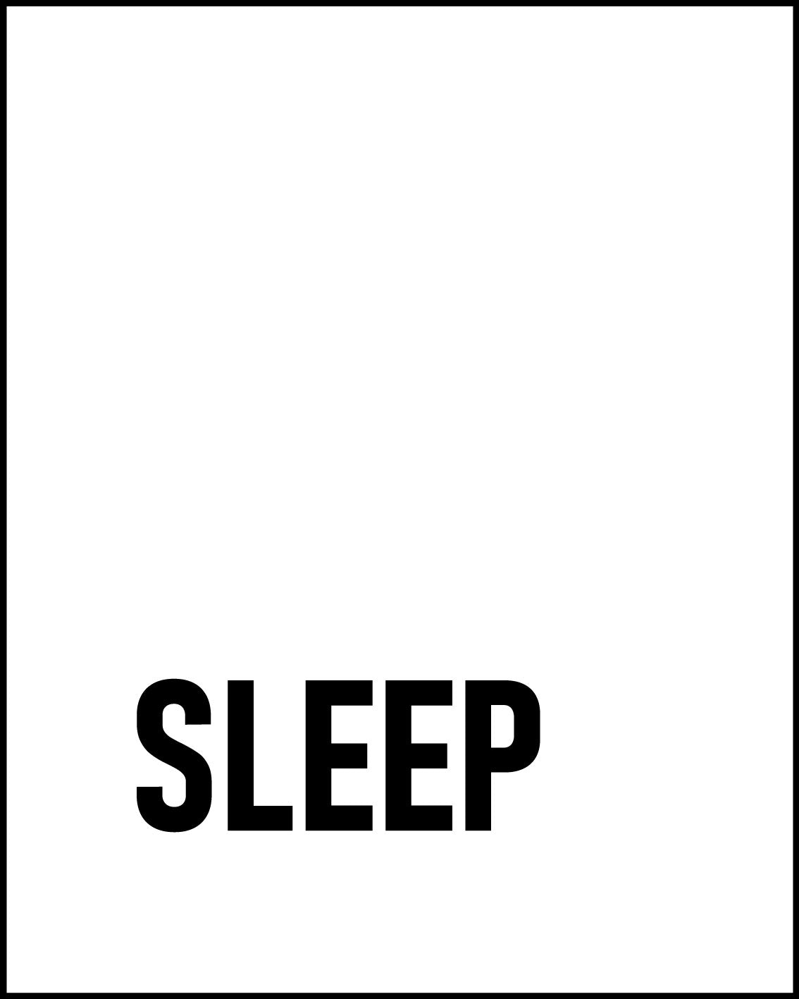 But First Sleep Posters