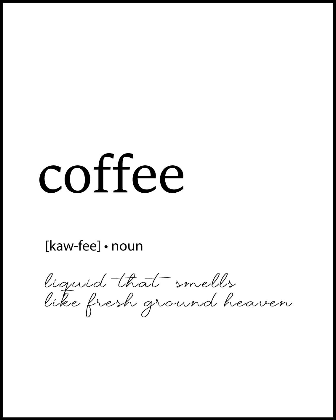 Coffee Poster