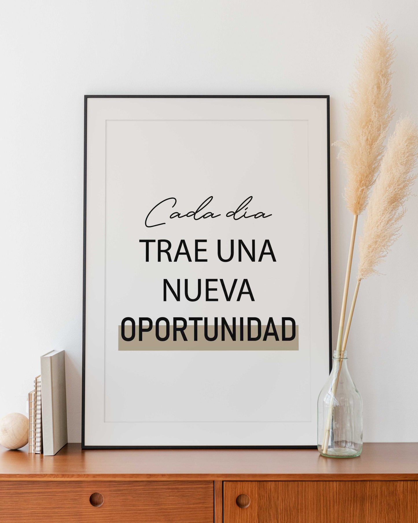 Every day brings a new opportunity Poster