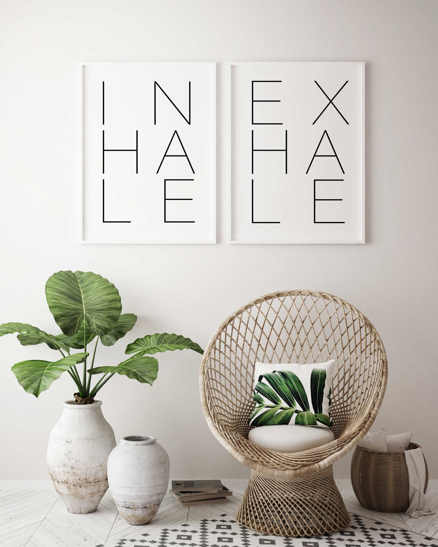 Inhale Exhale Posters