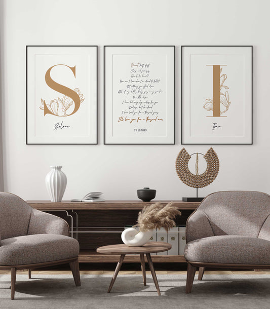 Initial Letters Posters