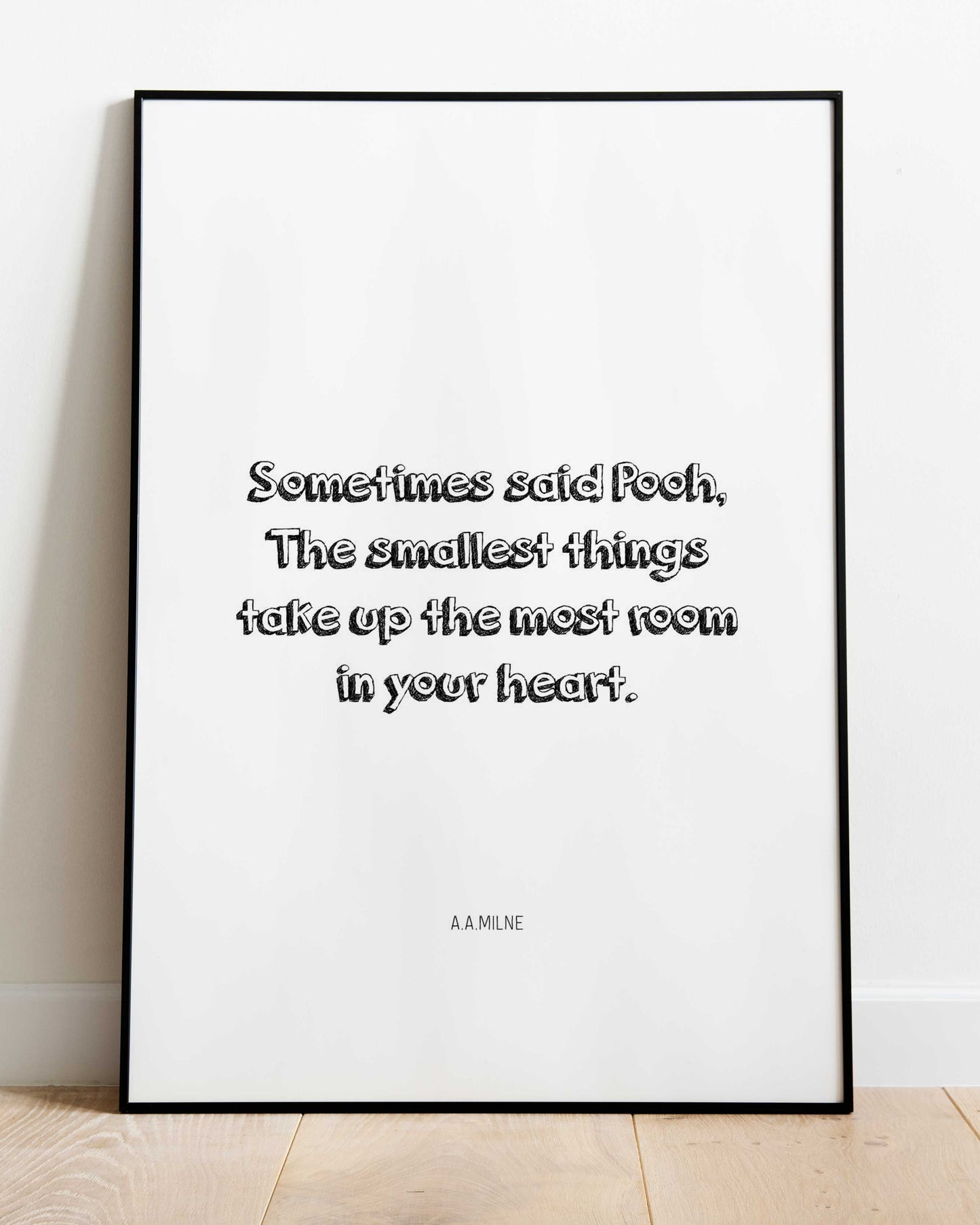 Sometimes said pooh Poster