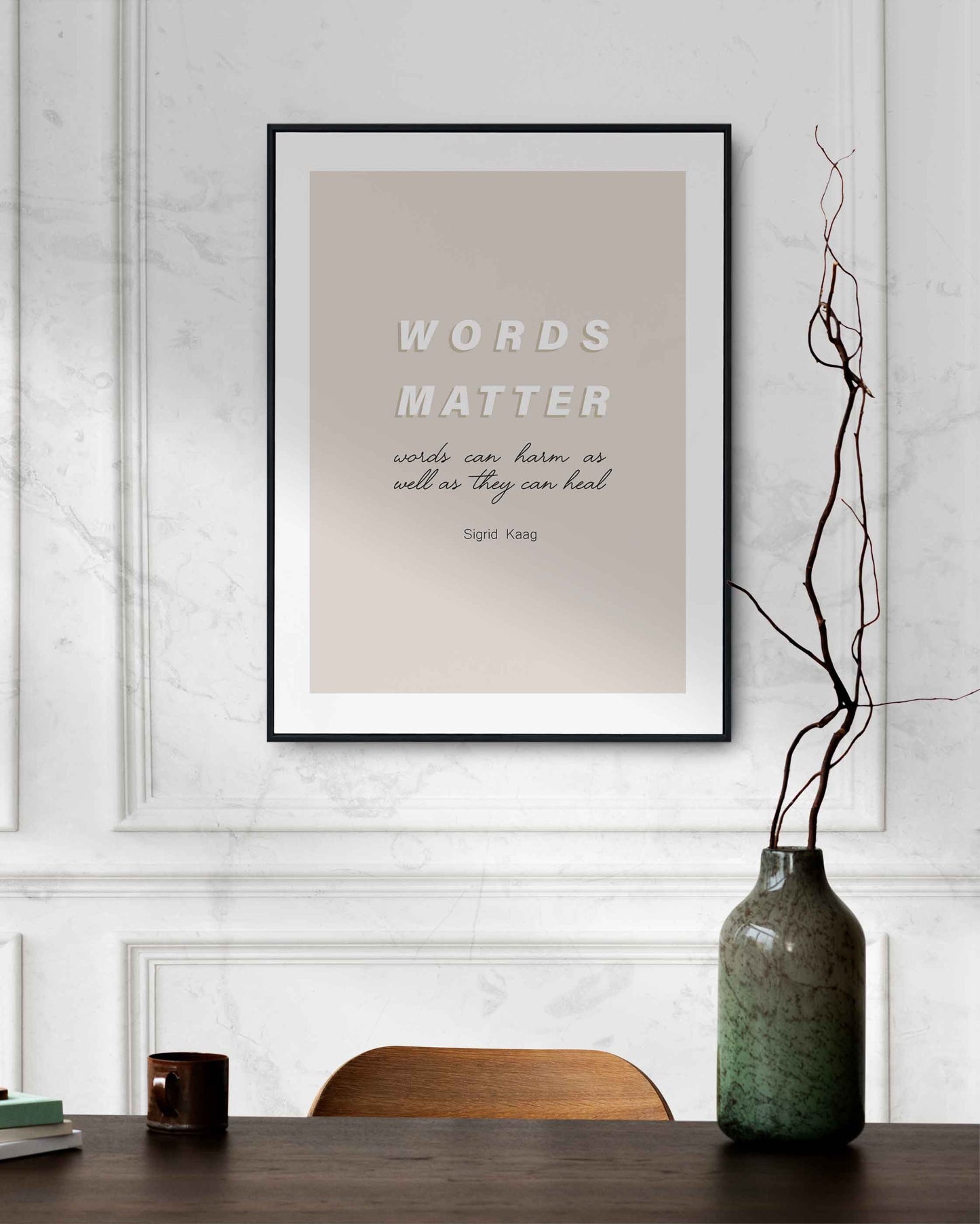 Words Matter Poster